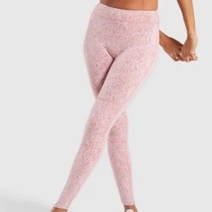 Pink GYMSHARK workout leggings. Size medium.